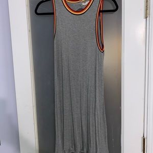 American eagle grey tank dress, size small